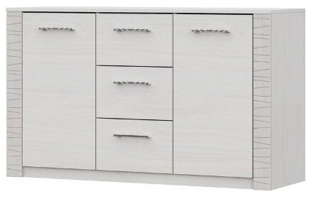 Комод 3 ящика двухстворчатый Гамма 20 (серия 4) 