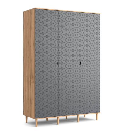 Шкаф трехдверный Денвер 