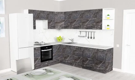 Модульная кухня АТР, фаерстоун (270х190 см)  