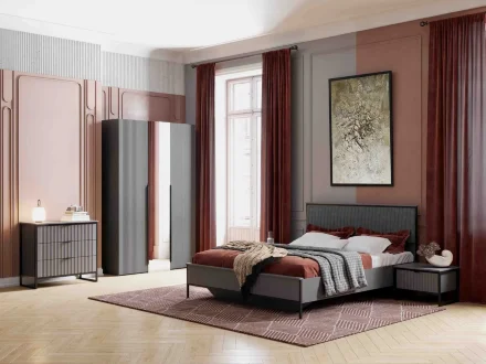 Шкаф трехдверный Нора 