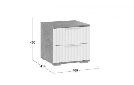 Тумба прикроватная Хилтон 