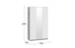 Шкаф комбинированный Хилтон