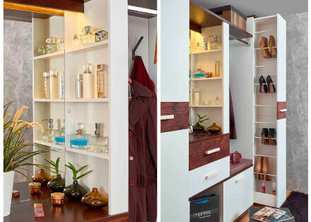 Шкаф для одежды и белья 71 Норвуд 