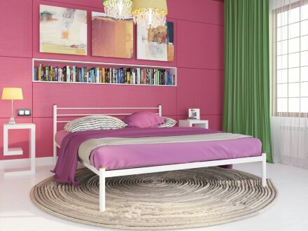 Кровать металлическая Милана 