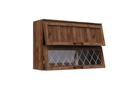 Полка навесная СН-3 София, Дуб Крафт Табачный 